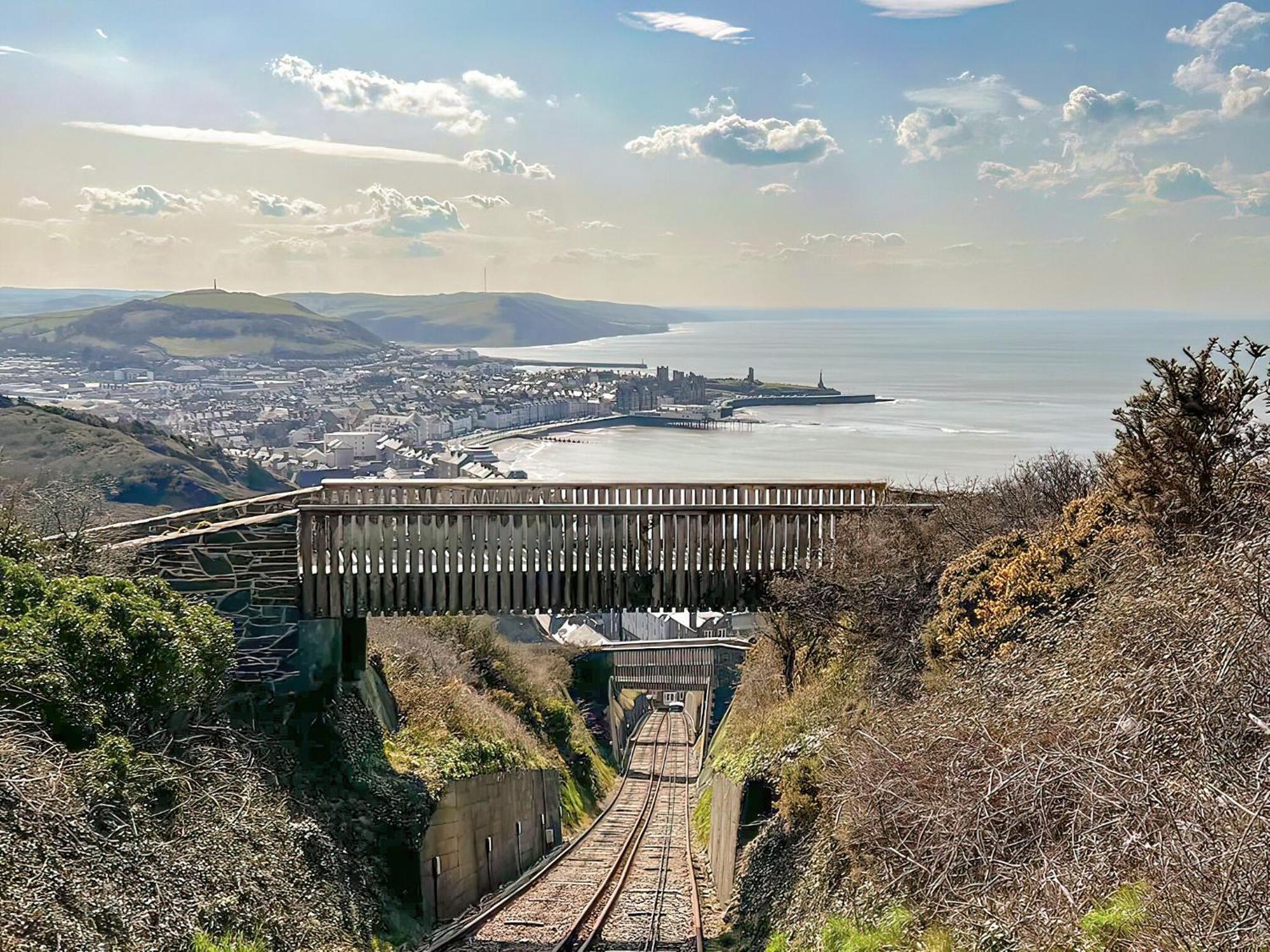 Cliff Railway Apartment Aberystwyth Eksteriør billede